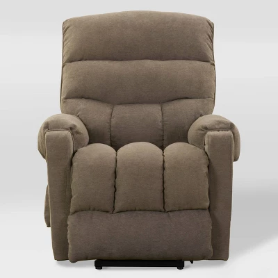 Dallas Power Lift Assist Upholstered Recliner - CorLiving - Image 3