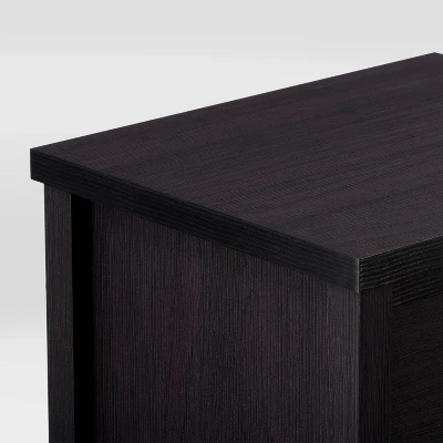 Boston 6 Drawer Dresser Black - CorLiving - Image 5