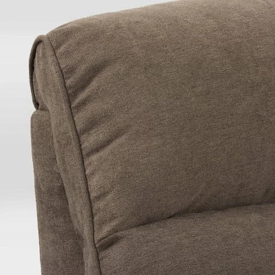 Dallas Power Lift Assist Upholstered Recliner - CorLiving - Image 7