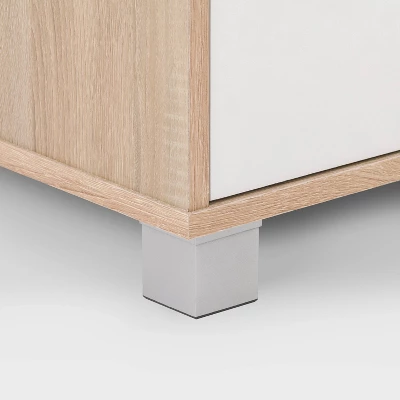 Hollywood TV Stand For TVs Up To 85" With Doors Wood Grain - CorLiving - Image 10