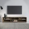 Hollywood TV Stand For TVs Up To 85" Wood Grain - CorLiving