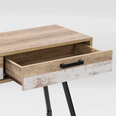 Aurora Entryway Table Beige/White - CorLiving - Image 7