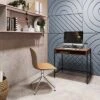 Auston Wood Grain Desk - CorLiving