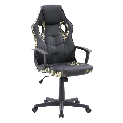 Mad Dog Gaming Chair Black And Camo - CorLiving - Image 3