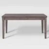 New York Wood Dining Table Washed Gray - CorLiving