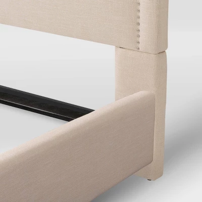 Florence Fabric Bed Frame - CorLiving - Image 3