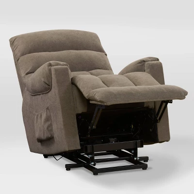 Dallas Power Lift Assist Upholstered Recliner - CorLiving