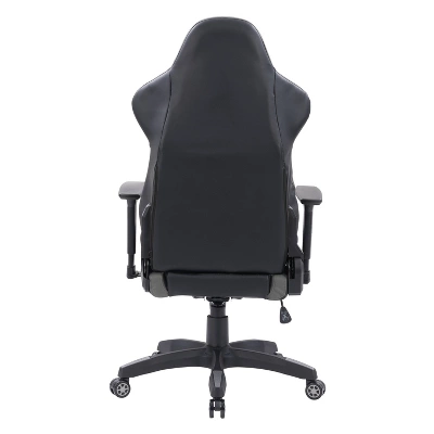 Nightshade Gaming Chair Black And Gray - CorLiving - Image 4