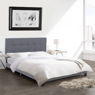 Ellery Fabric Tufted Bed - CorLiving - Image 12