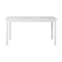 Outdoor Rectangle Dining Table - Whitewash - CorLiving