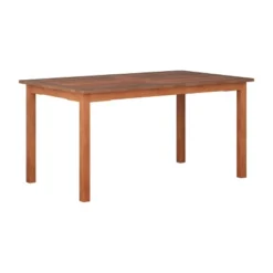 Outdoor Rectangle Dining Table - Natural - CorLiving
