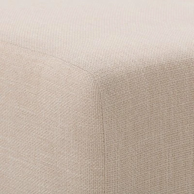 Rosewell Button Tufted Fabric Accent Bench - CorLiving - Image 6