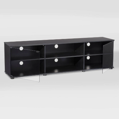 Fiji TV Stand For TVs Up To 80" Black - CorLiving - Image 2