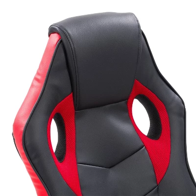 Mad Dog Gaming Chair Black And Red - CorLiving - Image 4
