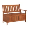 Outdoor Storage Bench - Natural - CorLiving