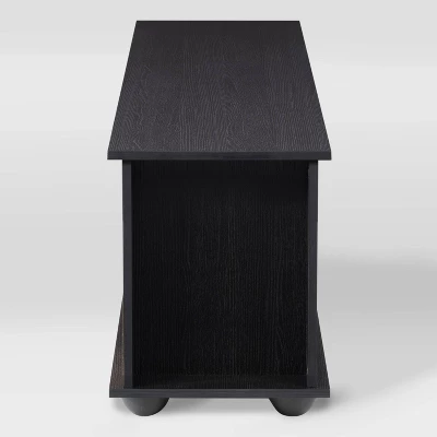 Bakersfield TV Stand For TVs Up To 80" Black - CorLiving - Image 3