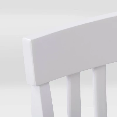 5pc Michigan Two Tone Wood Dining Set Gray/White - CorLiving - Image 6