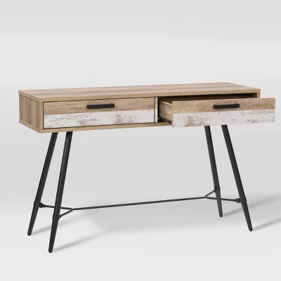 Aurora Entryway Table Beige/White - CorLiving - Image 2